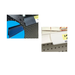 Snap-In Price Tag for Shelf Channels