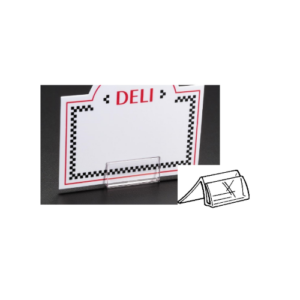 Crystal Easel Ticket Holder