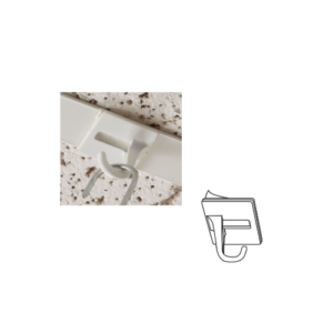 Peel-n-Stick J-hook Mount