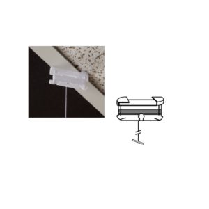 Ceiling Grid Clip w/6' Cord