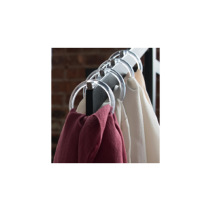 Large Clear Scarf Ring