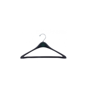 17" Black Concave Suit Hanger