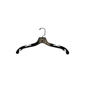 17" Heavy Duty Shirt/Dress Hanger/All Black