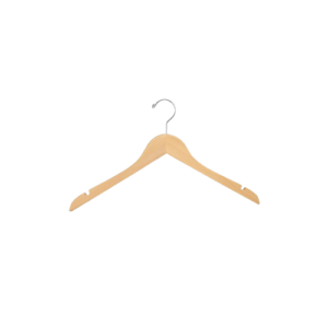 17" Wood Coat Hanger
