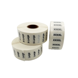 Wrap Around Size Labels (XXS-XXXL)