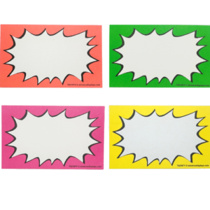 3.5" x 5.5" Economy Price Card