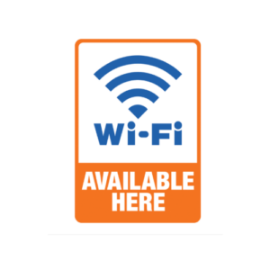 WiFi Here Decal