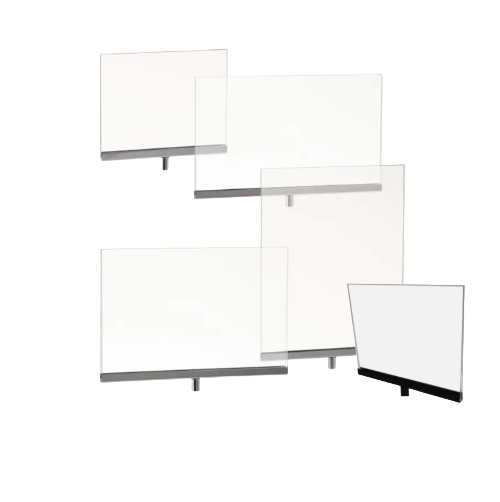 Acrylic Sign Holder w/ 3/8" Fitting