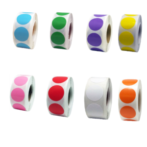 3/4" Inventory Dot Stickers