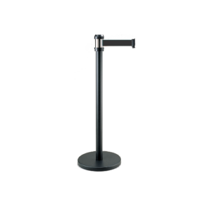 Retractable Stanchion/Blk