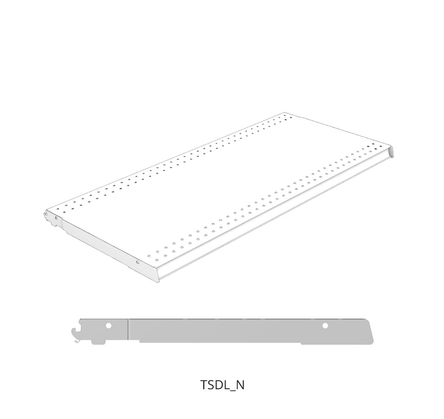 Lozier Deck for Leveler and Caster T-Leg