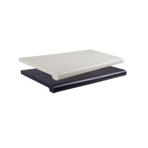 Bullnose Plastic Injection-Molded Shelves (24"L)