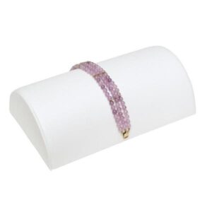 Half-Moon Bracelet Display / White
