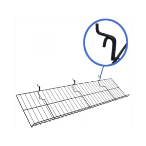 46" L x 12" D Sloped Wire Shelf
